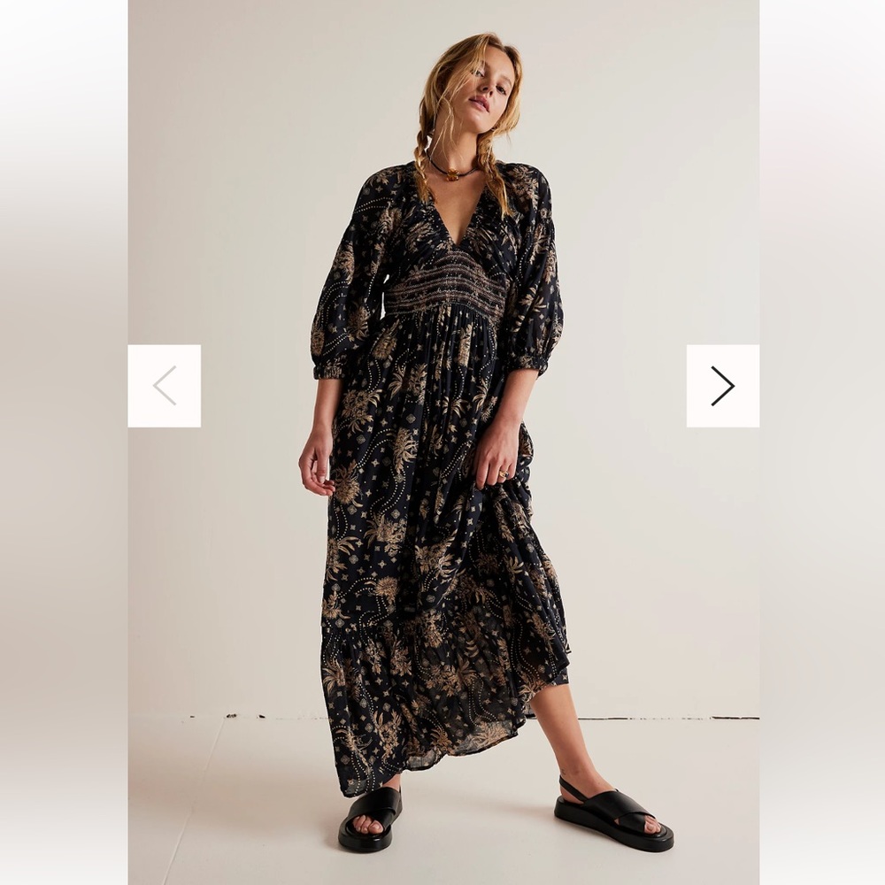 Free People Golden Hour Maxi Dress